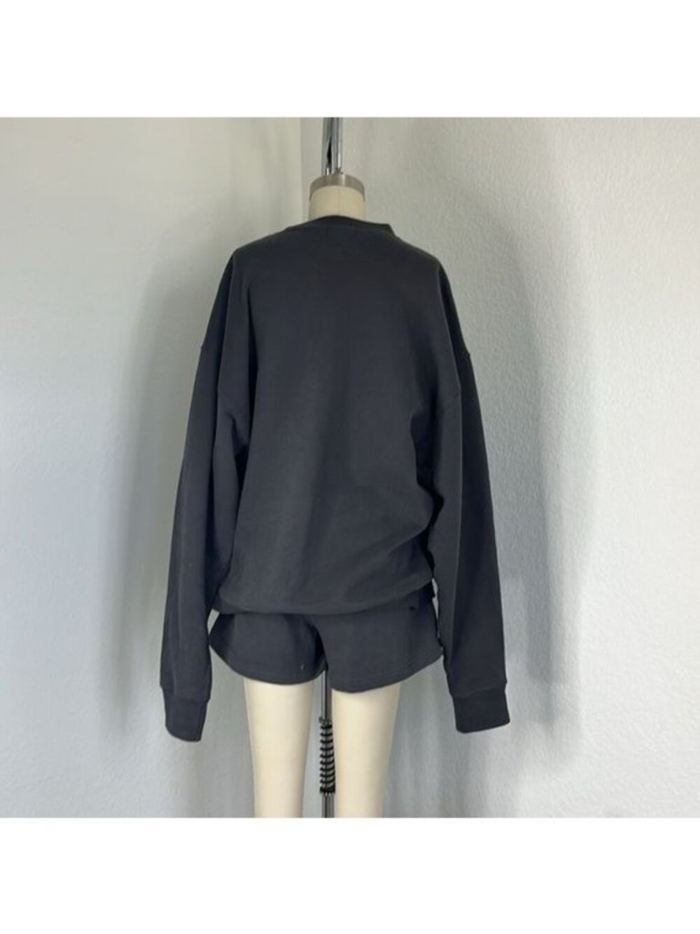 Unisex Tonal Sweatshirt Fcuk Jogger Short Shorts - Picture 9 of 15